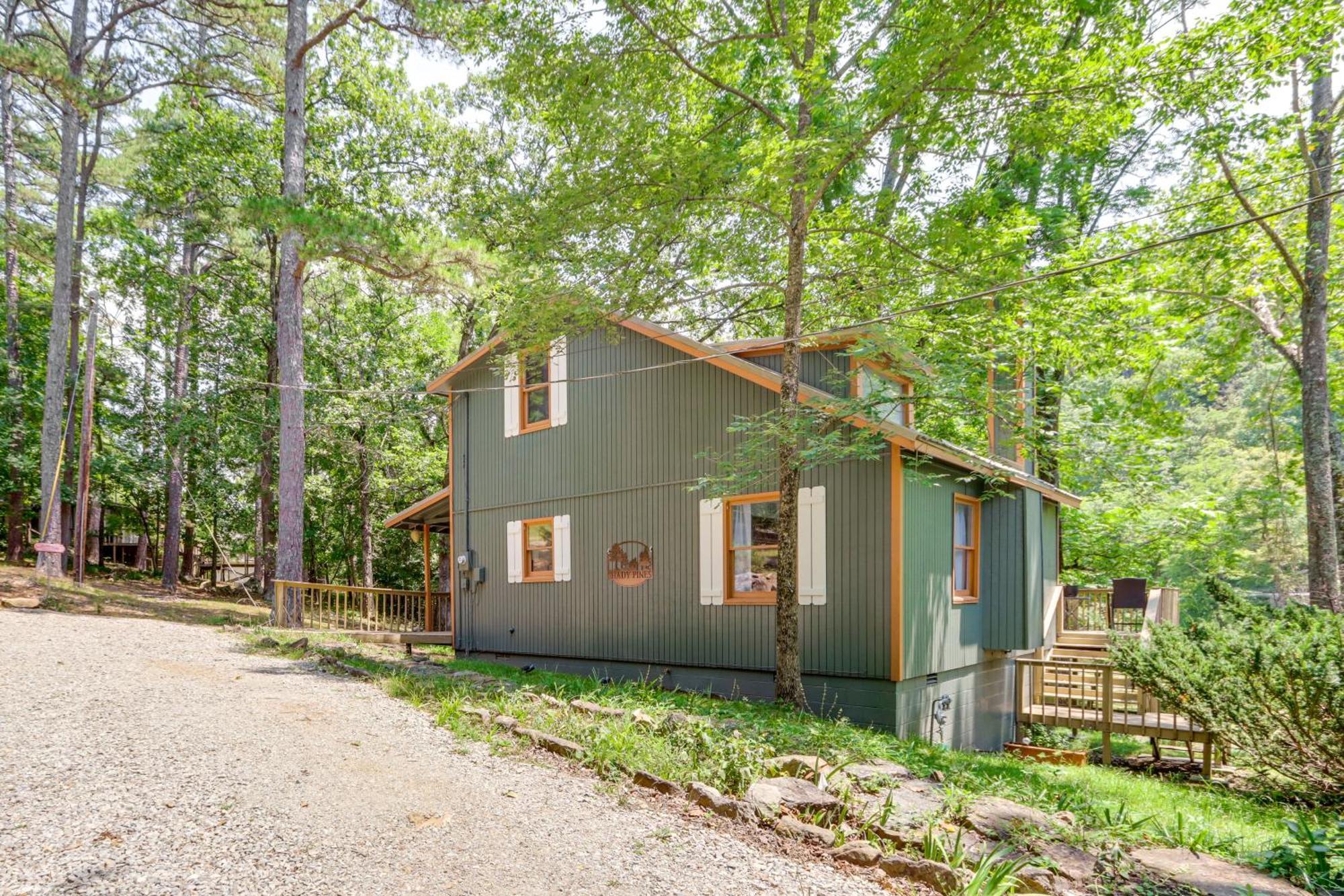 Lakefront Cabin Less Than 3 Mi To Dtwn Eureka Springs! Exterior foto