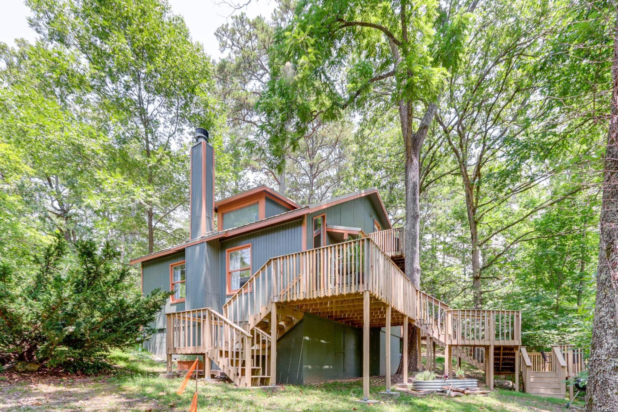 Lakefront Cabin Less Than 3 Mi To Dtwn Eureka Springs! Exterior foto