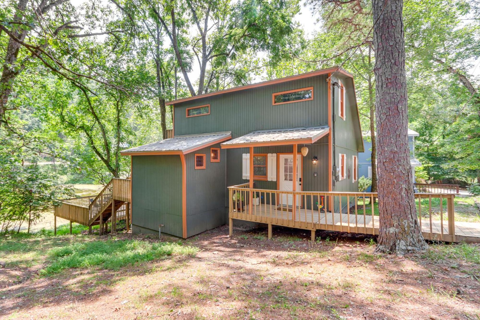 Lakefront Cabin Less Than 3 Mi To Dtwn Eureka Springs! Exterior foto